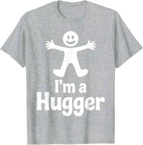 Hugger-Art für Männer, Frauen, Jungen, Hug Dealer Free Hugs Hugger T-Shirt, Y2k Therapeutic Social Workers Saying Tee, personalisierte Kleidung – Detail 8