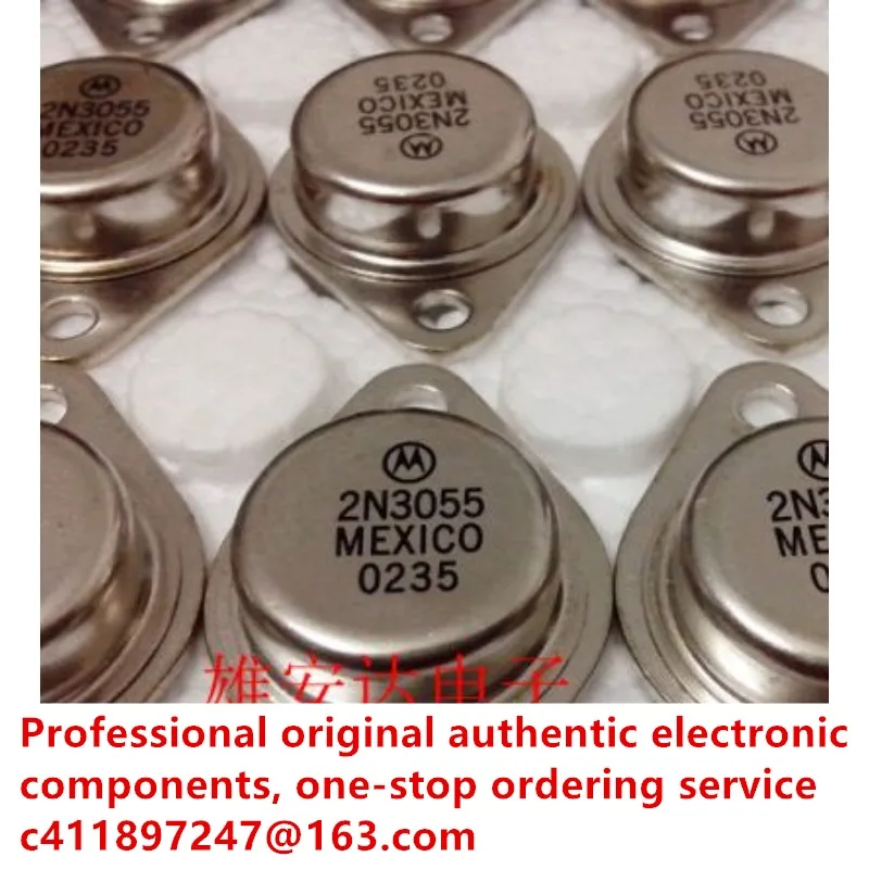 Transistor 10 PZ/2N3055, nuovissimo transistor ad alta potenza originale importato 15A 100 V 115 W, transistor sigillato in ferro