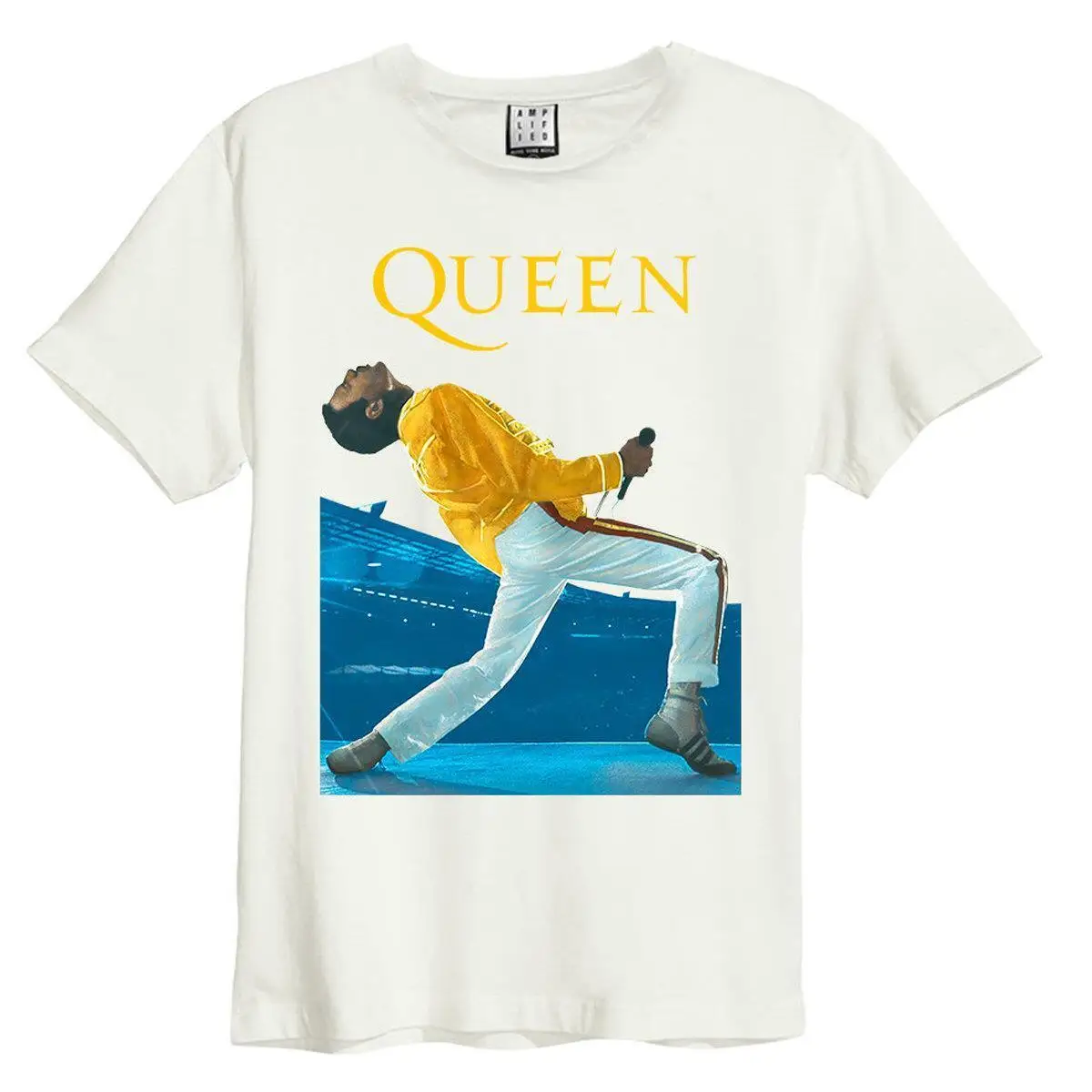 Amplified Queen Freddie Mercury Triangle T Shirt