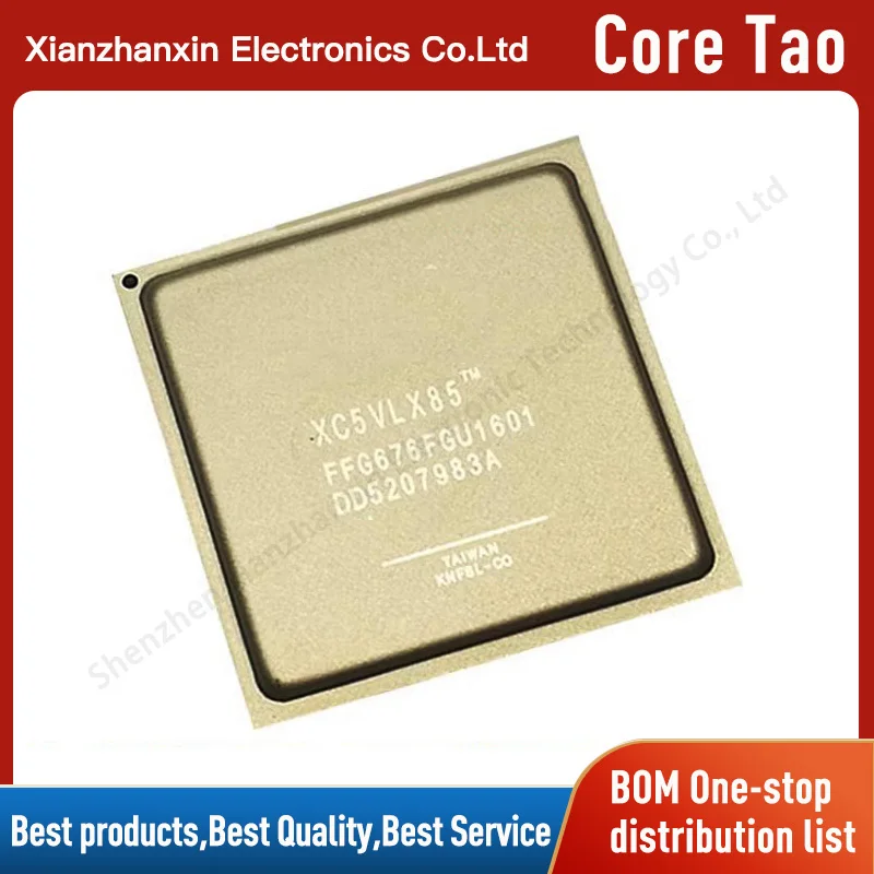 1PCS/LOT  XC5VLX85-FFG676 XC5VLX85-FF676 XC5VLX85 BGA676 Field programmable gate array chips in stock