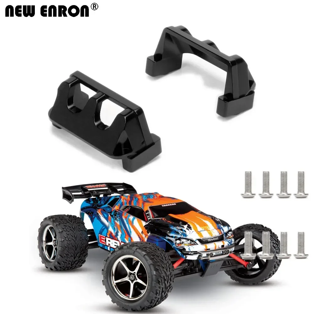 NEW ENRON 2Pcs Alloy #7037 Steering Servo Protector Guard for RC Car 1/16 Traxxas E-Revo 71054 VXL 71076 Slash 4WD 70054 Summit