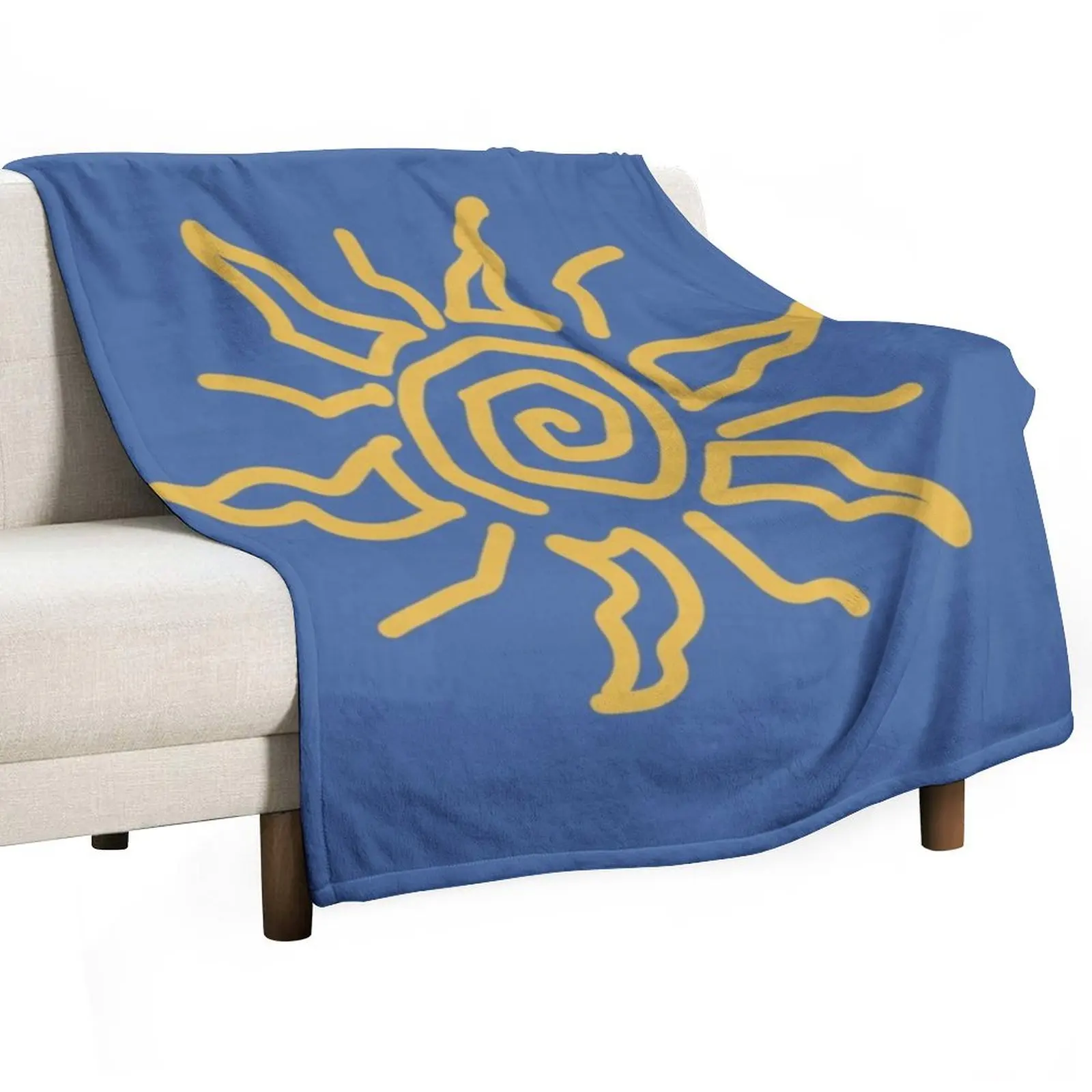 

Squiggly Sun Throw Blanket Flannels Blankets For Sofas Blankets Sofas Of Decoration Stuffeds Blankets