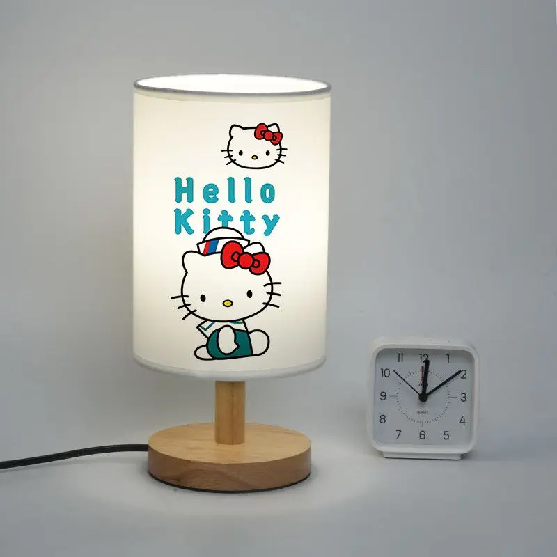 Sanrio Hello Kitty Nachtlicht, niedlicher Cartoon, neuer Stil, Schlafzimmer, modisch, warm, für Kinder, Kawaii, Mädchen, Urlaubsgeschenk, heißer Verkauf, günstig