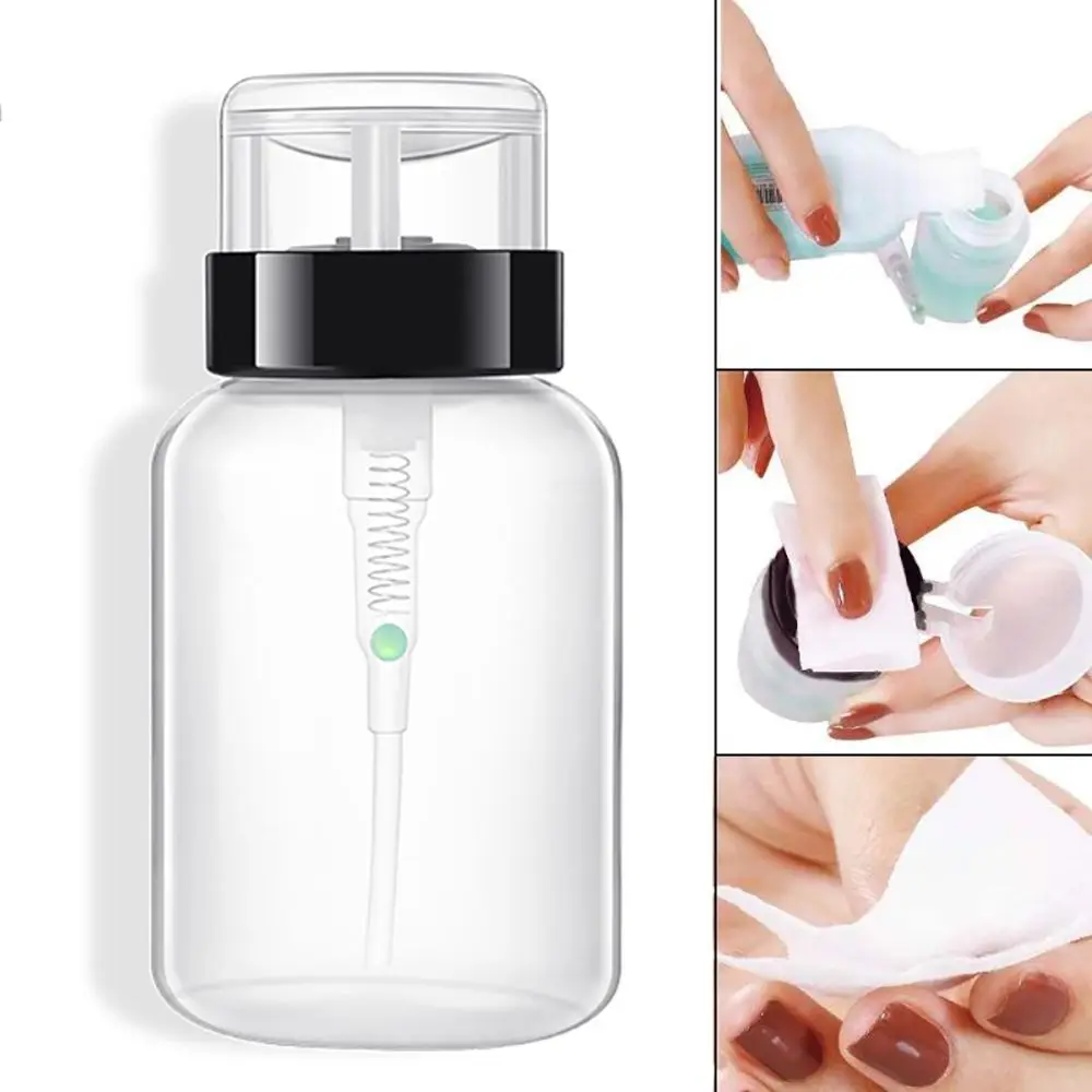 

Portable Squeeze Bottle Press Pumping Push Down Nail Removal Bottle Cosmetic Container Refillable Bottle Dispenser Bottle