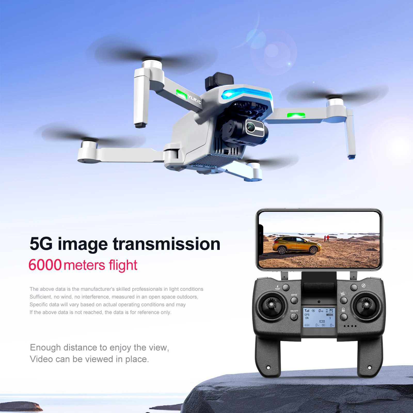 Nowy dron S135 Professions 8K Podwójna kamera 3-osiowy gimbal 5G FPV GPS Powrót Bezszczotkowy silnik Laserowe unikanie przeszkód RC Quadcopter