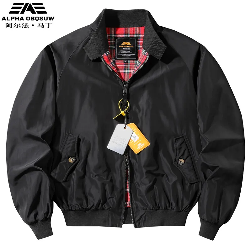 2026 Alpha Martin Trendy Brand Spring Autumn Jacket Men's American Retro Workwear Windproof Classic G9 Jacket Men