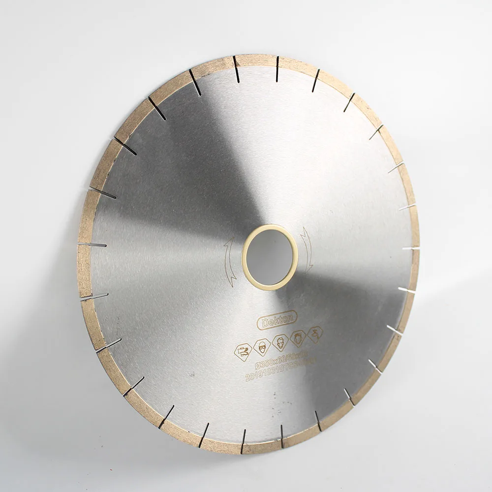 

RAIZI 14inch/350mm Dekton Neolith Porcelain Slab Bridge Diamond Saw Blade Cutting Blades Disc
