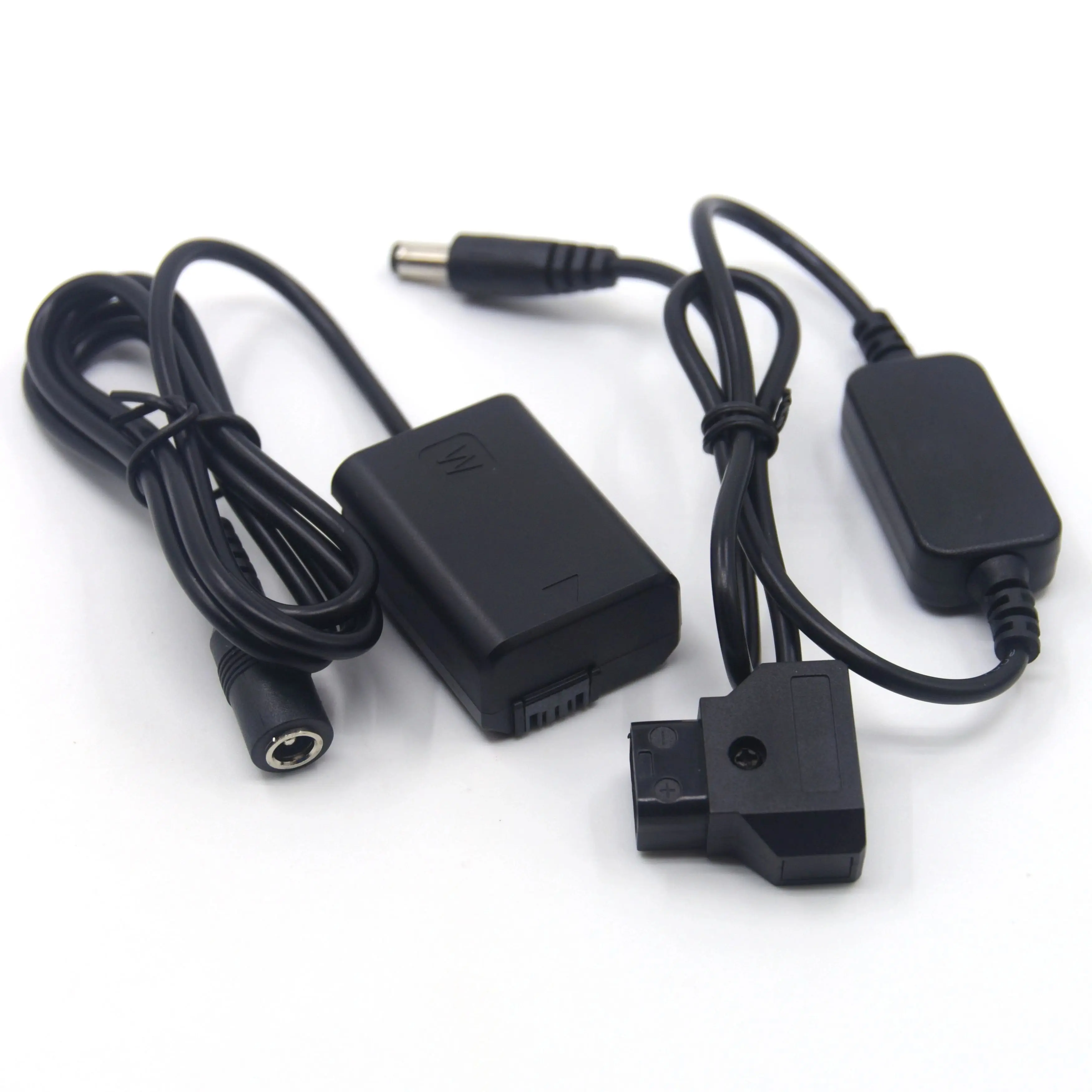 NP-FW50 Dummy Battery D-Tap DC Cable For Sony Zv-E10 Alpha A6000 A7000 A6500 Nex5 Nex-5r A7s Rx10 Ilce-Qx1 Cybershot Dsc-Rx10