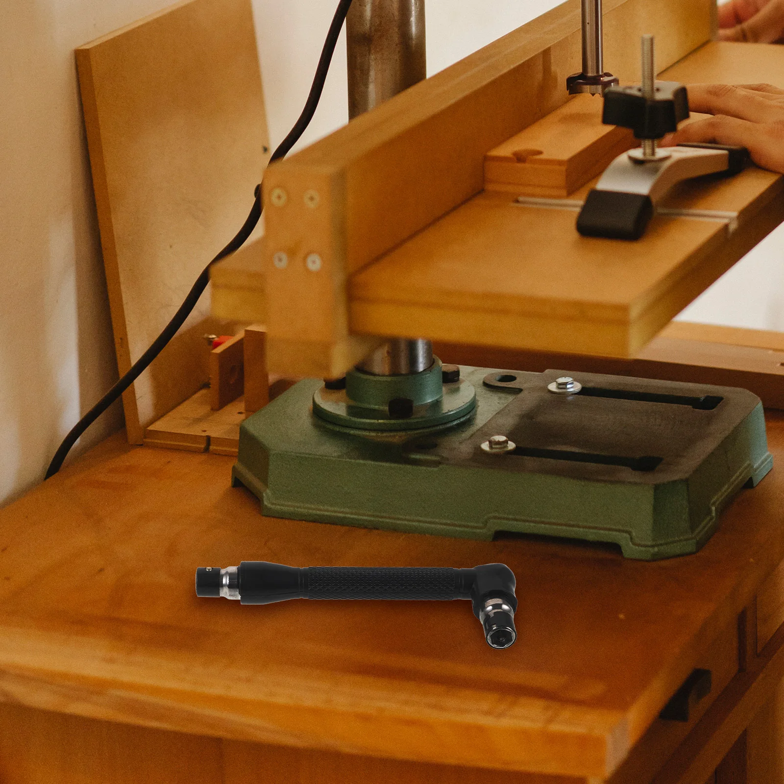 

90 Degree L-Shaped Double-Headed Socket Wrench Durable Metal Repair Screwdriver Spanner Convenient Tool for Home DIY Use