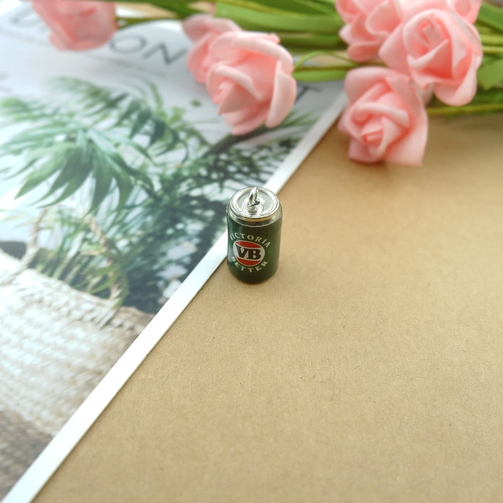 Cute Beer Charms for Earring Bracelets Jewelry Making