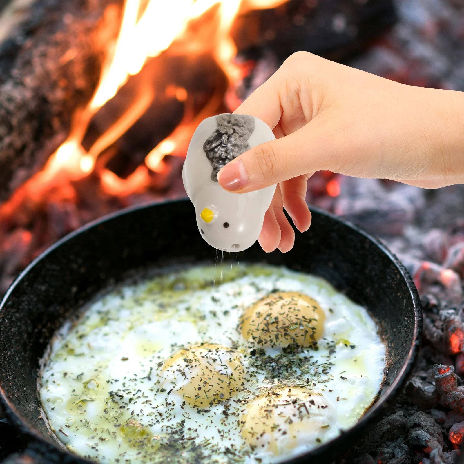 

Condiment Container Jar Spice Ceramic Seasoning Bottle Kitchen Salt Decorative Jars Dispensers Holders