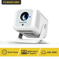 Magcubic Auto Focus HY310X Portable Projector 4K 420ANSI WiFi 6 Android 11 Projector Support Full HD 1080P Home Outdoor Cinema
