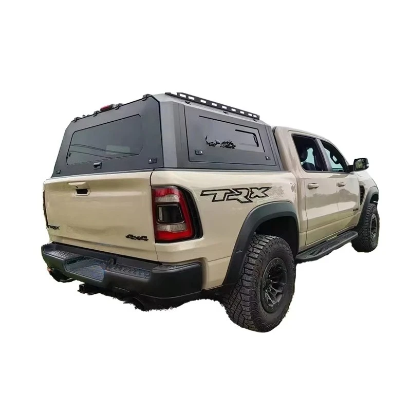 Tailored Sizes Aluminum  Tonneau Cover for Dodge Ram Anti Rusted Canopy Waterproof Pickup Truck  Hard Top Camper