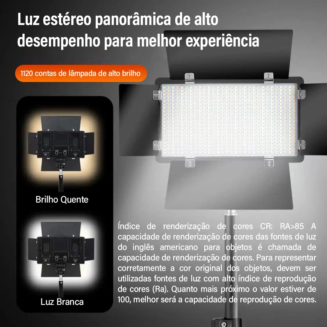 VEDO لوحة الإضاءة ثنائية اللون استوديو Led U800 + للتصوير الفوتوغرافي فيديو 3200-5600K لوحة التصوير الإضاءة مع Tripe