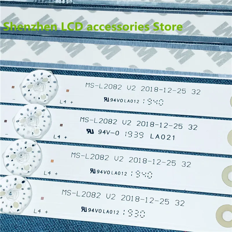 แถบแสงไฟสำหรับ32L 32L56 3ทีวีจอแอลซีดี MS-L1160 6V 578mm 100% MS-L2082ใหม่