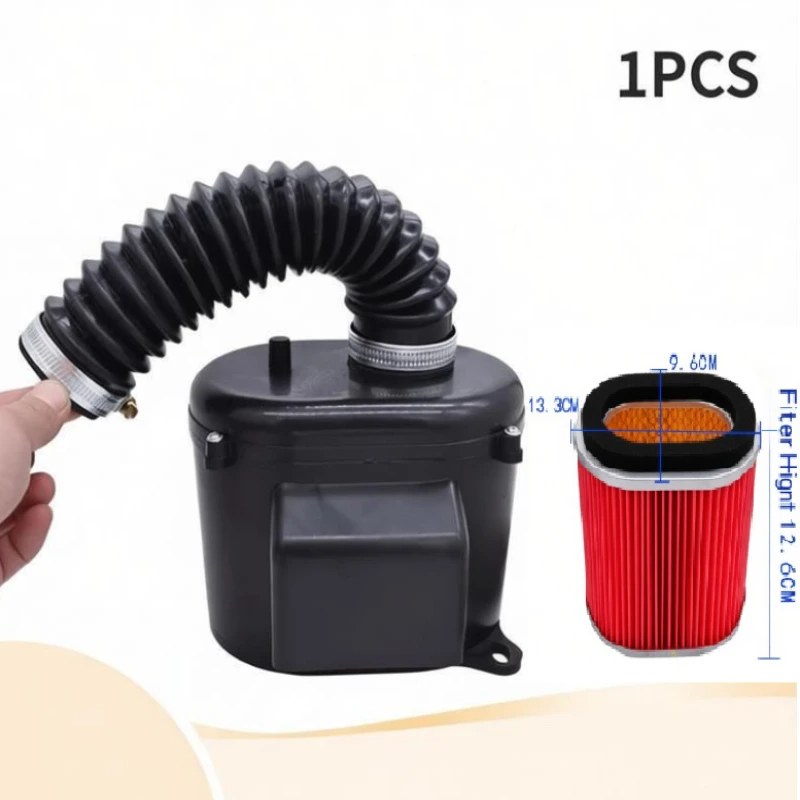 Air Filter Assembly for Motorcycle/Tricycle 150 200 Paper Core Air Filter Motorcycle Air Filter System