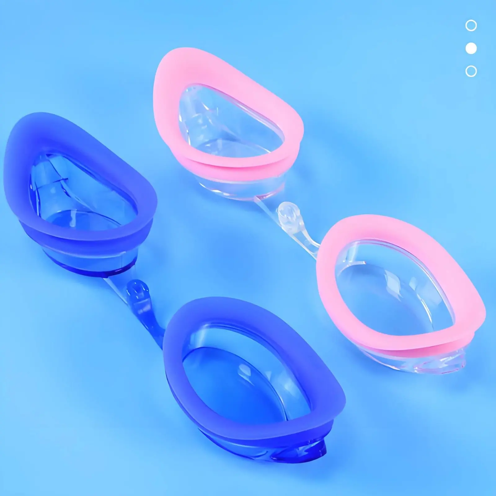 

Очки для плавания с большой оправой, ультрачетким обзором, защитой от запотевания, для соревнований, одобренные FINA, без ПВХ