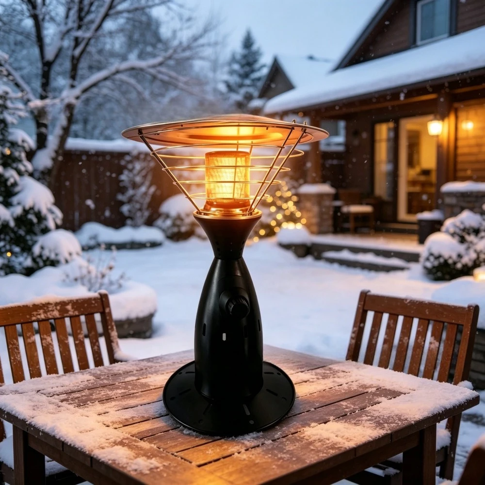 Terrace Heater Cover for Portable Desktop Umbrella Heater Waterproof Outdoor Desktop Heater Cover Propane Fuel