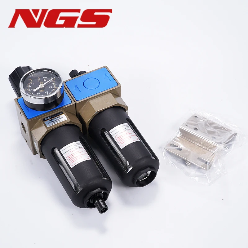UF/UL/UR/UFR/UFRL-02/03/04 Oil Water Separator Air Filter Pressure Regulator Pneumatic Reducing Valve Air Source Treatment