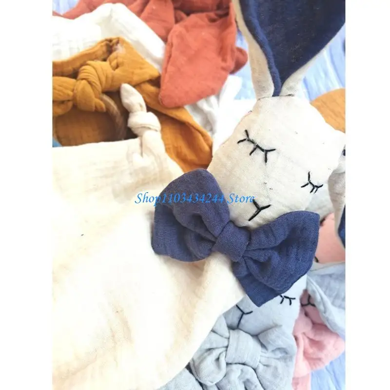 

G2TC Baby Towel Infant Soothe Appease Towel Soft Plush Comforting Toy Towel Rabbit Appease Baby Sleep Toy