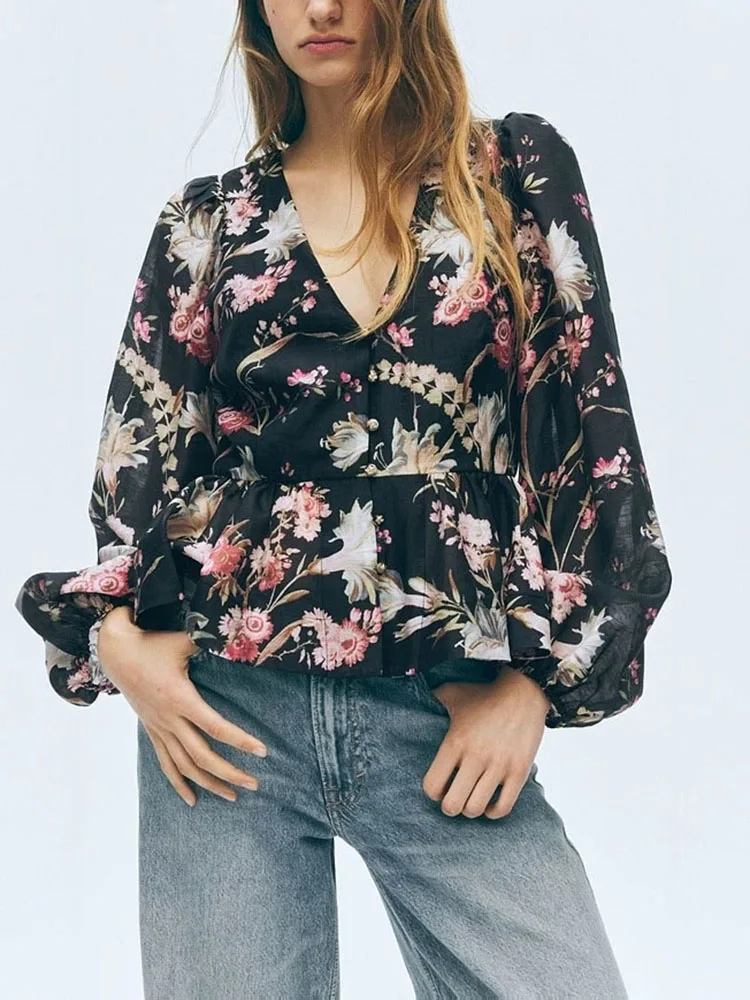 

Spring 2026 New Women's Faion Floral Skirt Sle Hem Top Ele Sexy Trendy Ethnic Stage Costume Chinese Qipao Dr