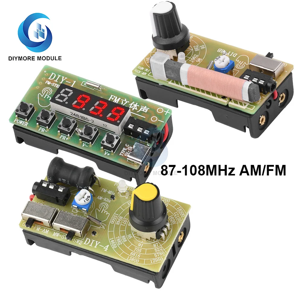 87–108MHzFM/MW/SWMultiBandHeadphoneRadioMediumWaveShortWaveFmRadioModuleDiyModuleFinishedProductDIYLooseParts-AliExpress502