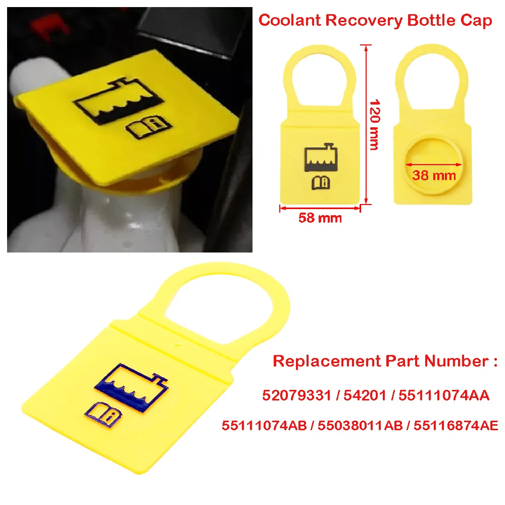 

Auto Parts 55111074AA For Jeep Commander Grand Cherokee Dodge Grand Caravan Ram 6 Cyl Car Engine Coolant Recovery Reservoir Cap