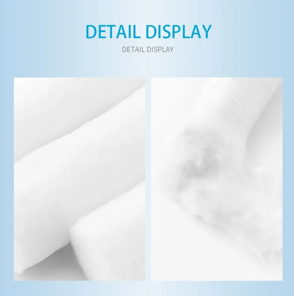 High Purity Dental Cotton Rolls 1000Pcs Disposable Surgical Supplies for Teeth Whitening Tooth Gem and Oral Care