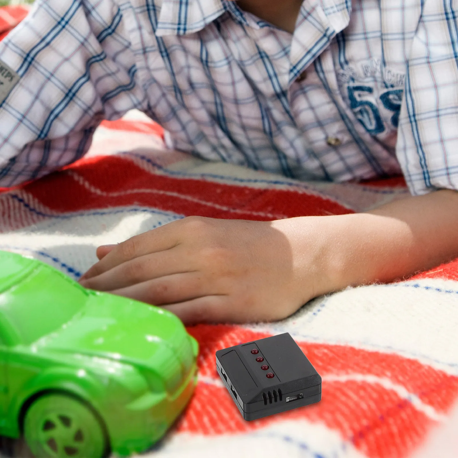 4Pcs 3.7V 800Mah Li…