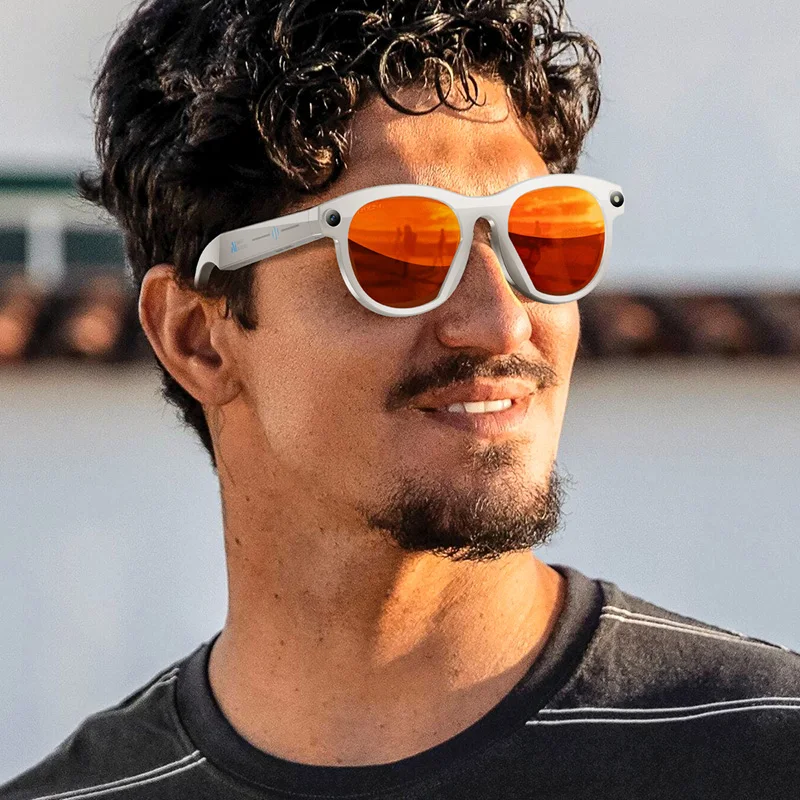 2026 New 500W Pixel Smart Glasses AI Cam Recognition Photography Video Record Bluetooth Call Music Playback Voice Wake Up