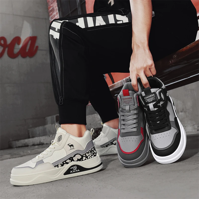 

Высокие кроссовки, повседневные и универсальные на толстой подошве, спортивная обувь, модные.