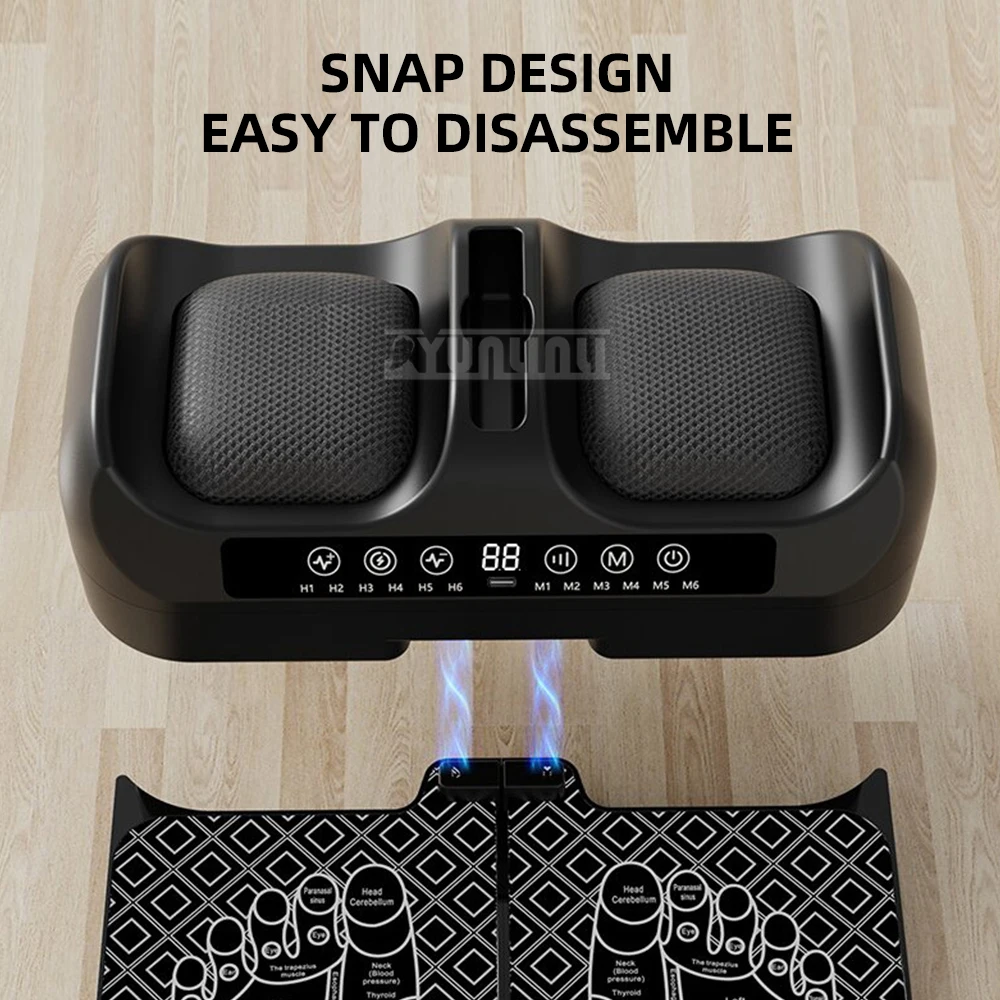 

Pulse Hot Compress Foot Massager Relaxing Foot Massage Therapy for Home Use