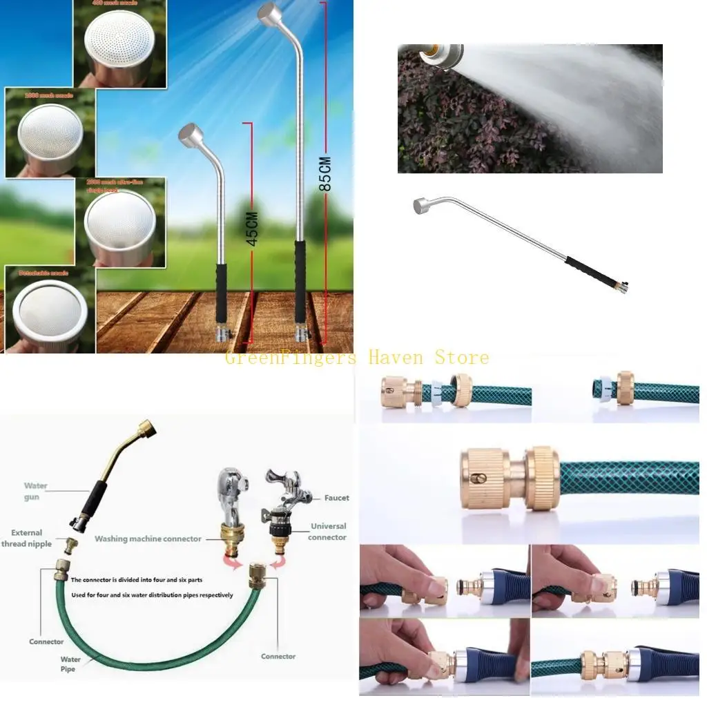 F68D Professional Garden Hose Watering Sprayer With Leakproof Rubber Sealed Gaskets
