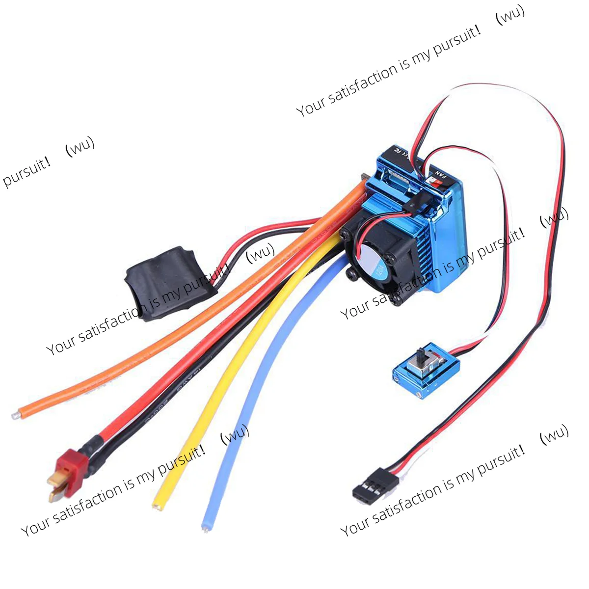 ZOCI-RC Racing ESC 120A Sensor Big Current Speed Controller RC Car Accessories for 1/8 1/10 1/12 Car Crawler Boat Part