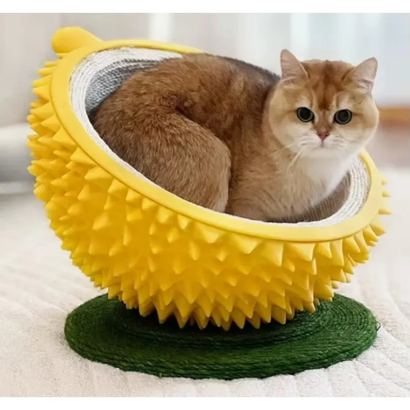 

Durian Sisal Cat Nest Four Seasons General Sisal Round Wear-Resistant Scratching Itching Board for Cats