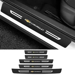 Car Door Threshold Anti Scratch Stickers for Chevrolet Cruze Malibu Cavalier Monza Sail Trax Equinox Captiva Lacetti Orlando