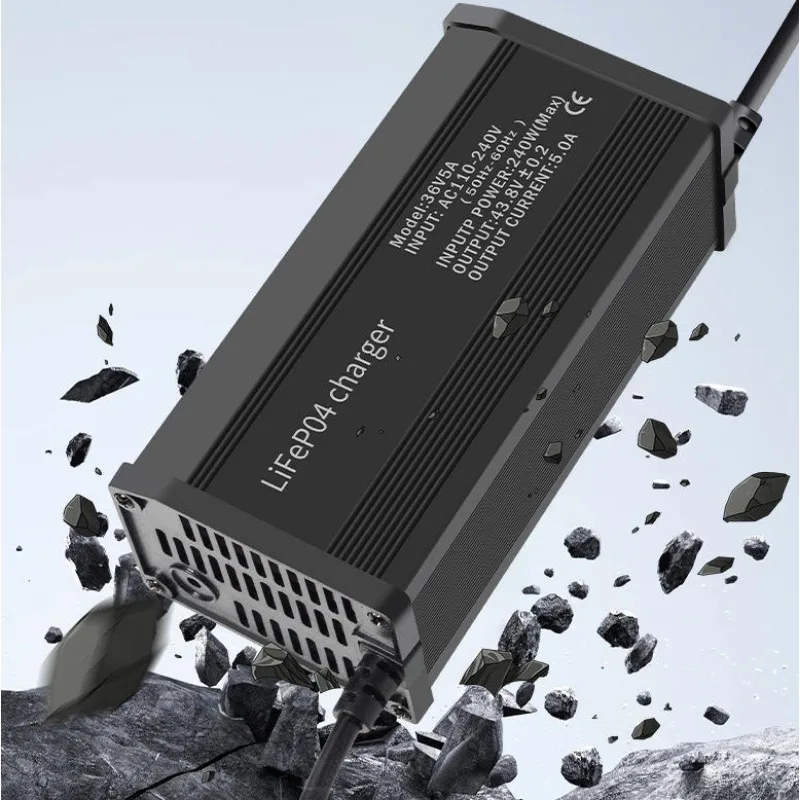 14S LiFePO4 Li-ion 58.4V 5A 8A 10A 12A 15A 20A LED Lithium Charger Forklift truck Floor scrubber 110V or 220V UK US EU AU Plug