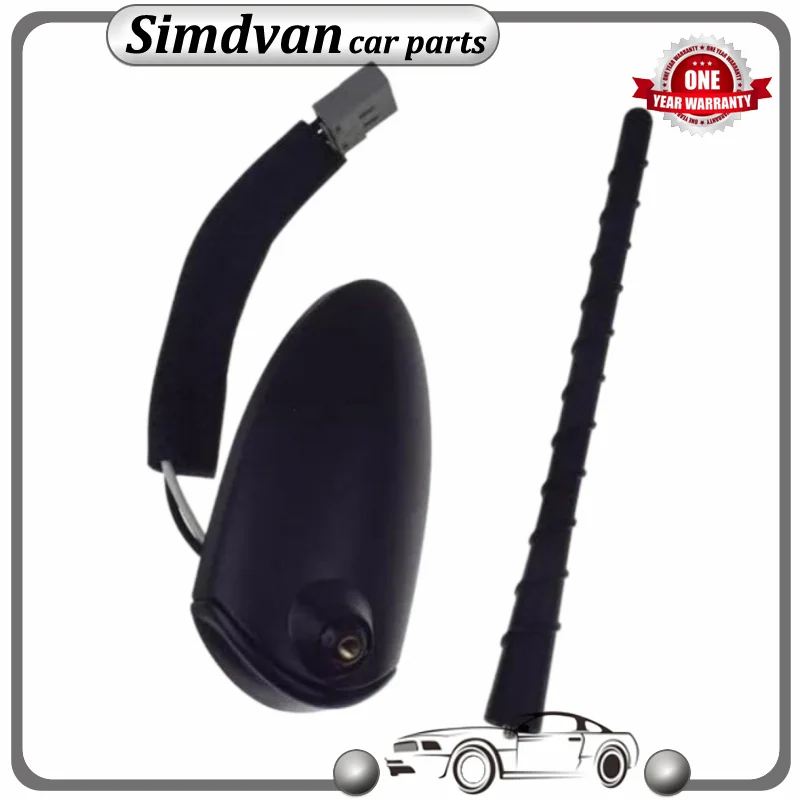 New Antenna&Base Car Rear Roof Receive Signal Antenna Shark Fin 96210-2W100 962102W100 for Hyundai Santa Fe IX45 2012-2017