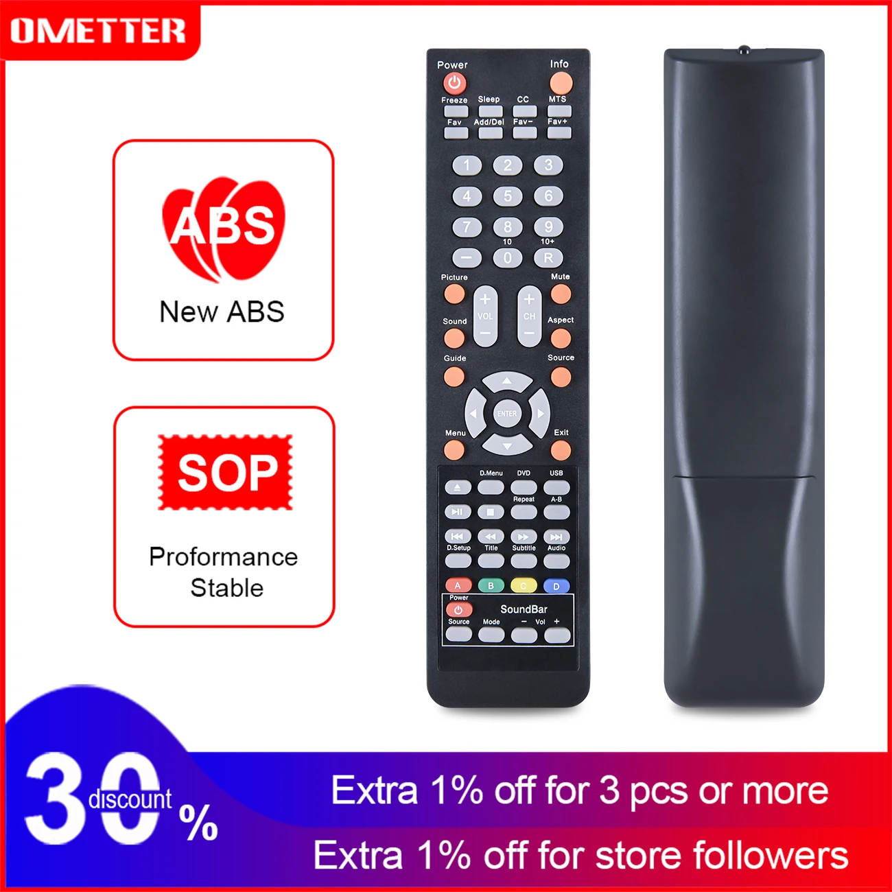 

New for oCOSMO TV Remote Control CE3230 CE4701 CE4031 CE4001 CE2401 CE3201 MBE106