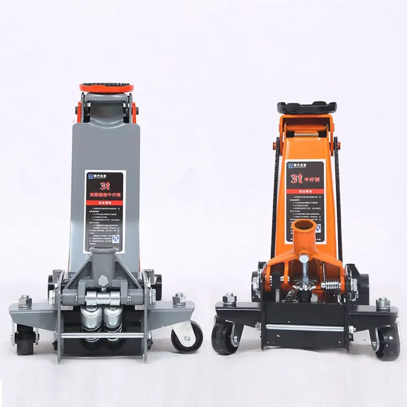 Low Profile Hydraulic Floor Jack 2 Ton 3 Ton 5 Ton Heavy Duty Car Tire Replacement Lifting Tool For Off Road SUV Garage Repair