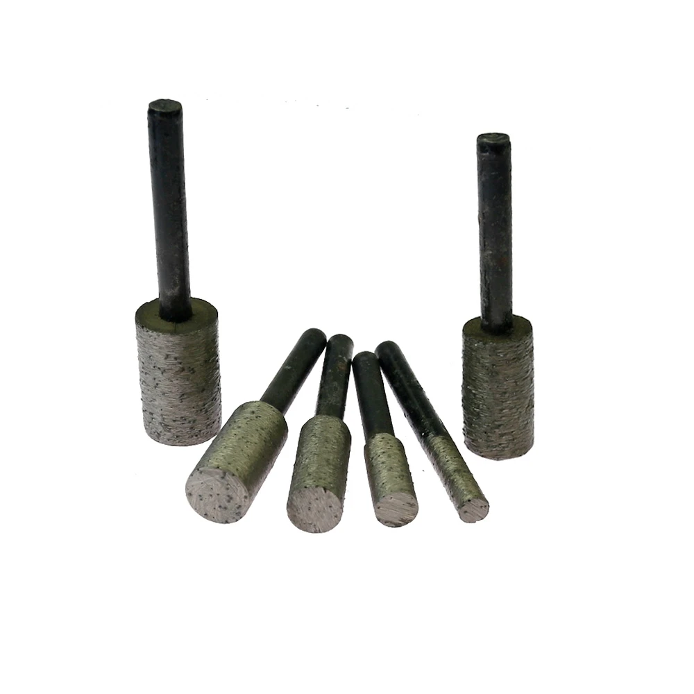 Imagem -02 - Peça Sinterizado Diamante Montado Ponto Pedra Moagem Gravura Escultura Corte Roda 1