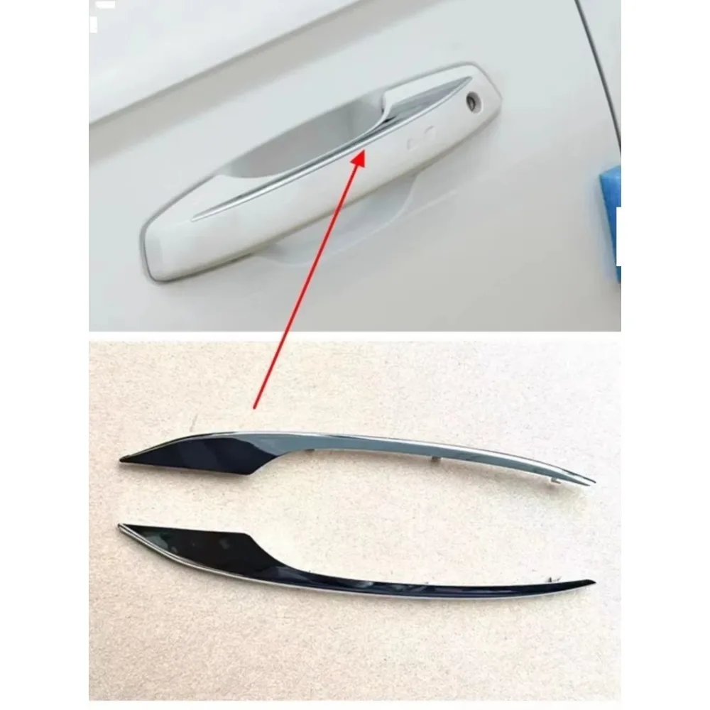 Left Right Keyless Entry Door Handle Strip Chrome Strip Outter Door Handle ABS for Geely Xinyue L Monjaro