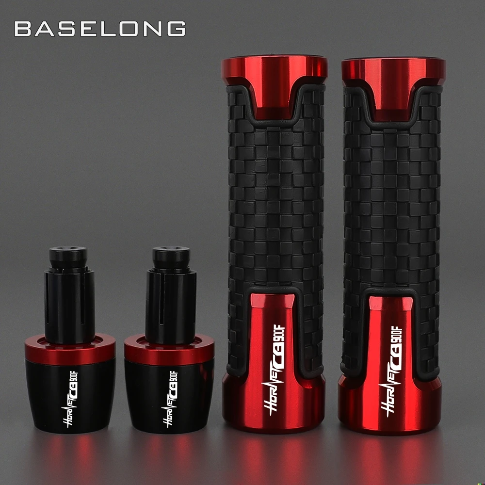 PER HONDA CB900F Hornet 2001-2004 2005 2006 2007 2008 2009 2010 2011 CB 900F Maniglia Bar Ends Hand Grip Manubrio End Caps Grips