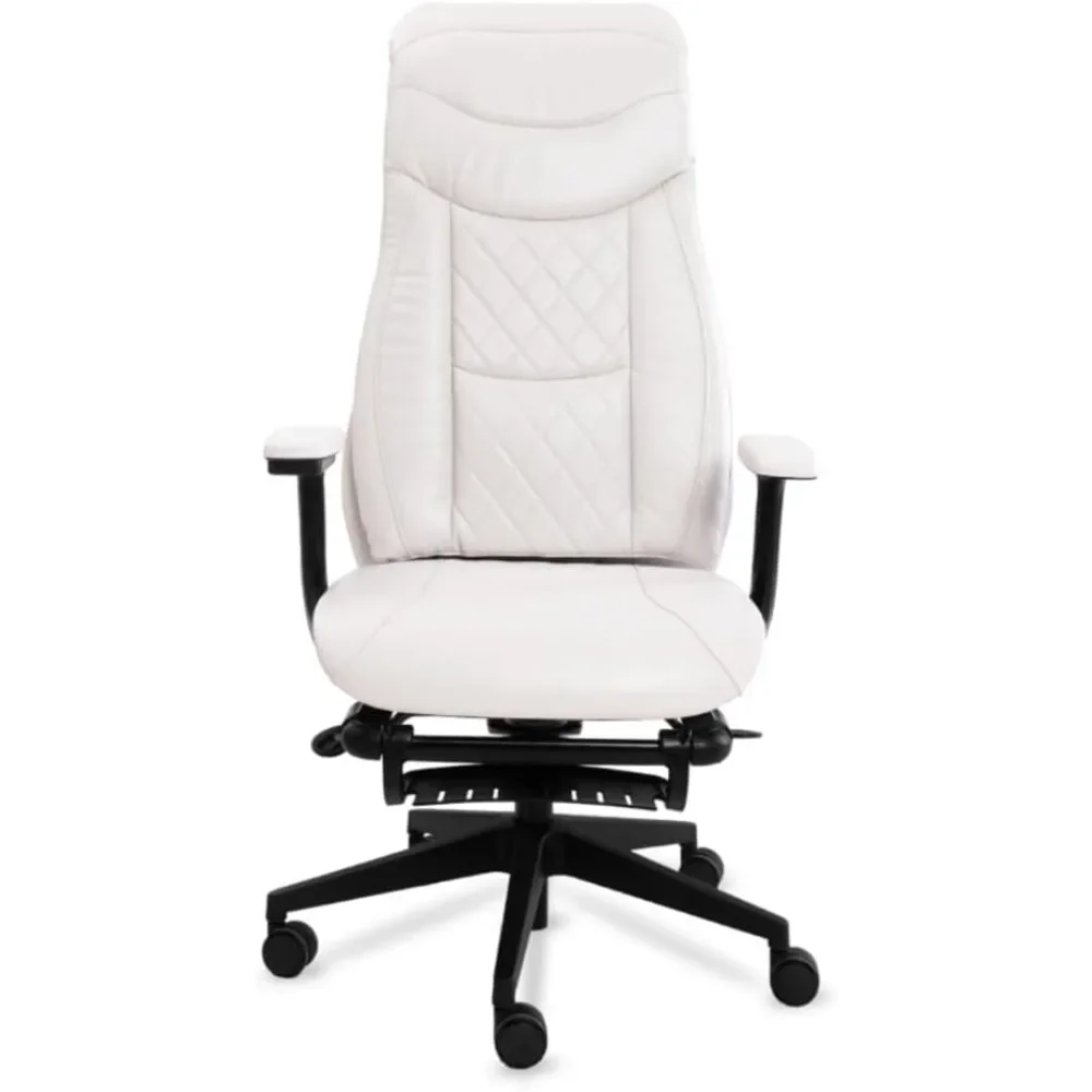 

Deep Tissue Massage Office Chair – Elegant and Timeless White Office Chair – Reclining Office Chairs To Boost Comfort