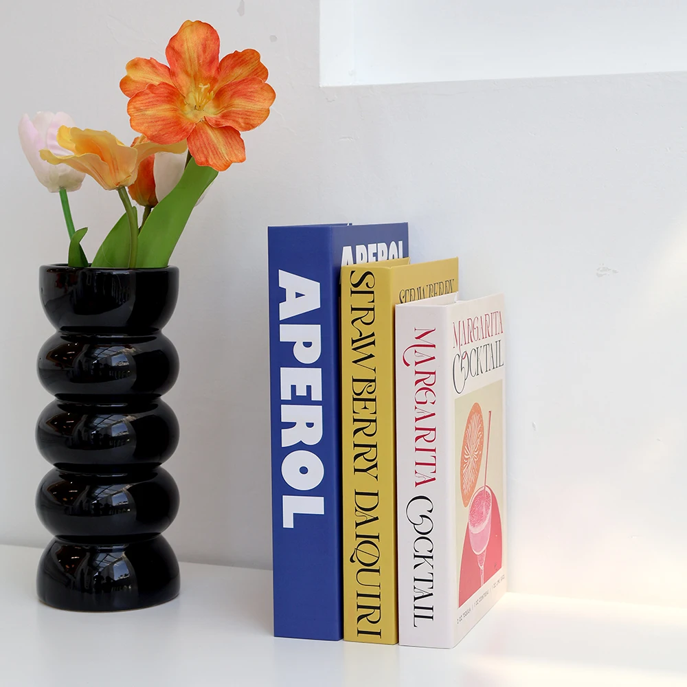 Large Medium And Small 3-piece Set Fake Book Openable Storage Book Box Living Room  Coffee Table Ornaments Club Hotel Decortion