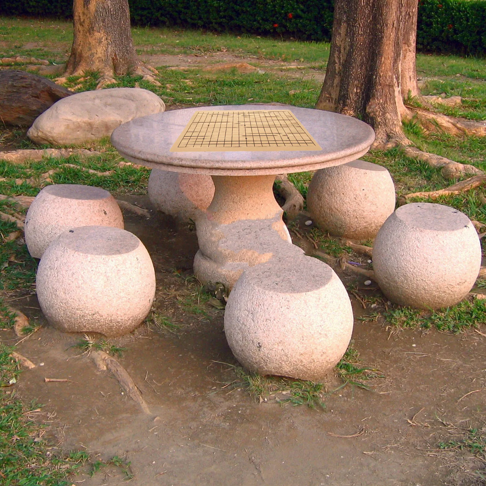 

Dual-Sided Foldable PU Xiangqi Chessboard Mat Roll Up Portable Chinese Chess Board for Travel Education Training Non-Deformable