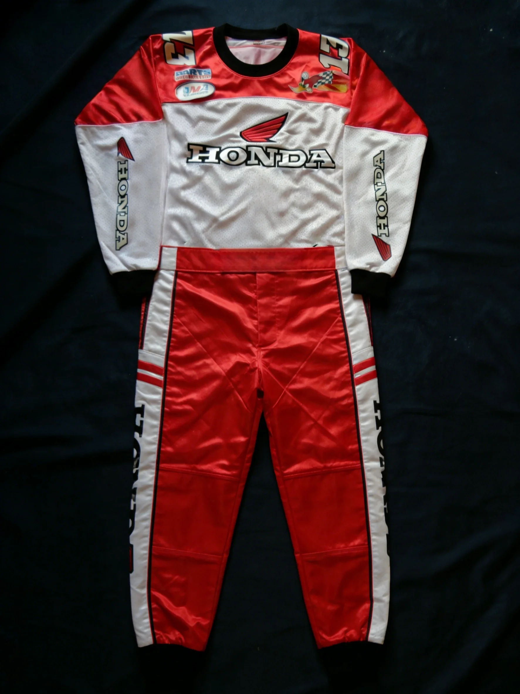 

Модный комплект для мотокросса Honda 2026: дышащая быстросохнущая гоночная футболка с длинным рукавом и брюки для мужчин