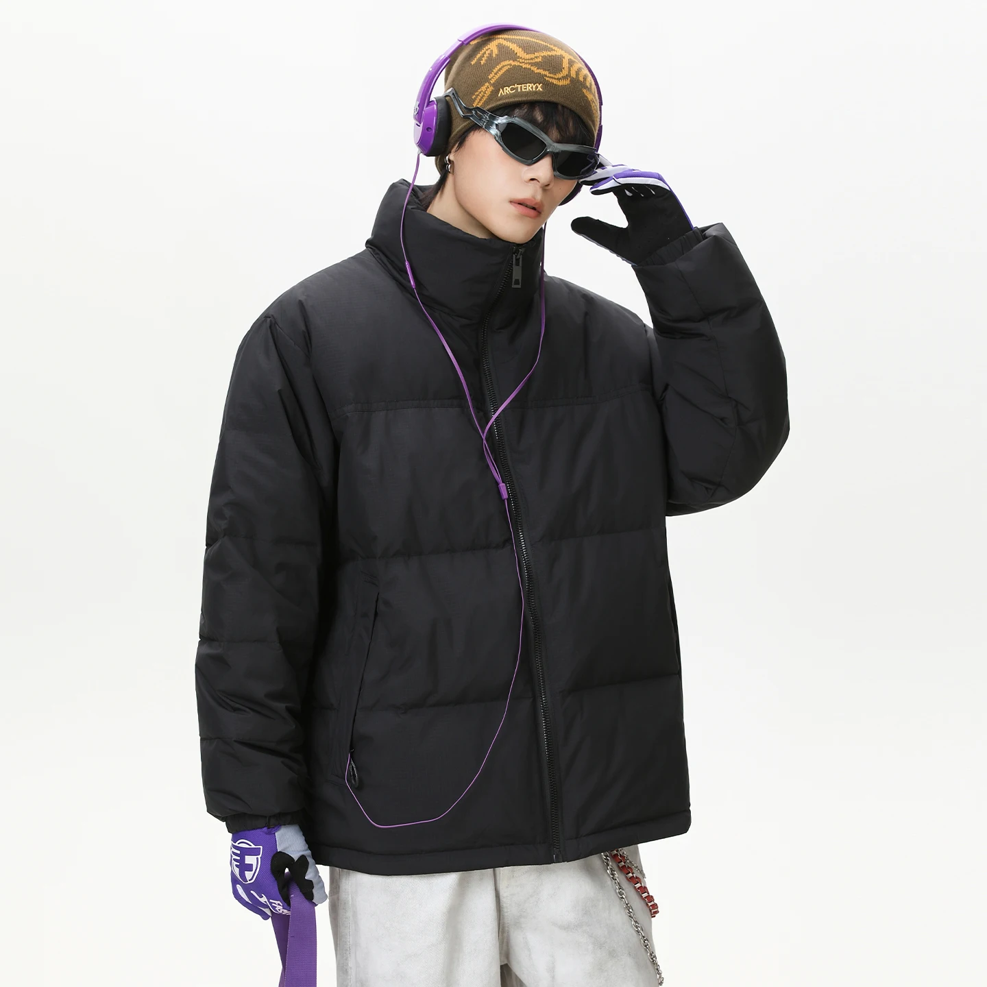 Winter Thick Warm Down Jacket 2026 Winter New Fashionable Trend Comfortable Windproof Breathable 90 Velvet Content Down Jacket