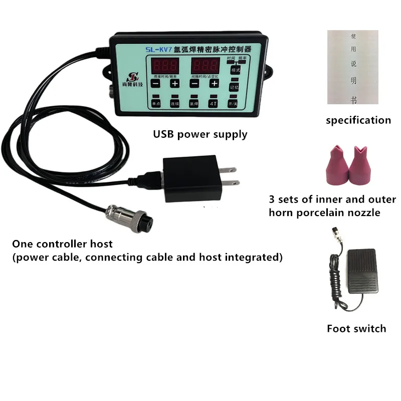 TIG welding modified cold welding machine pulse controller imitation laser welding cold welding control board