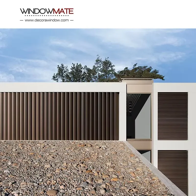 Exterior Aluminum Alloy louver Custom Size and color